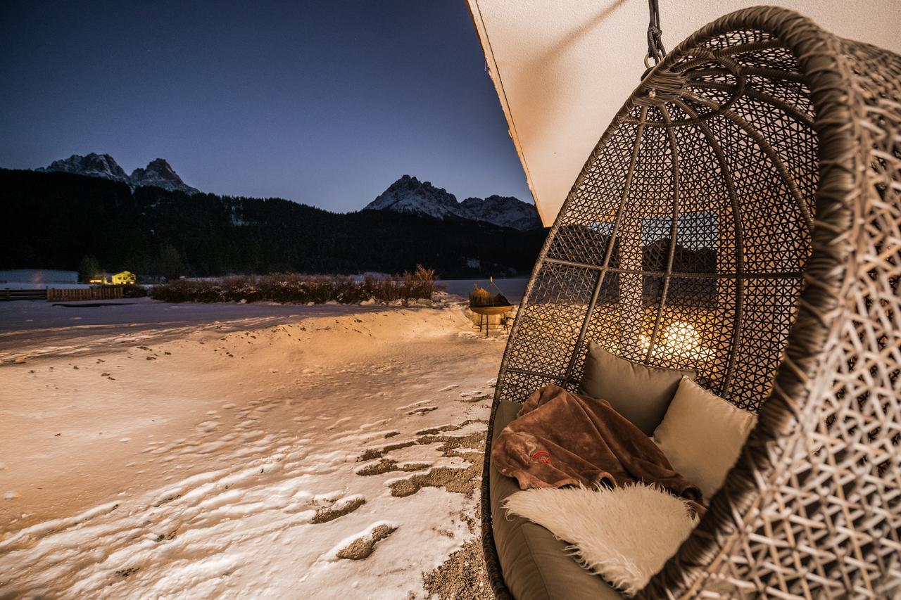 Helmhotel Innichen Buitenkant foto